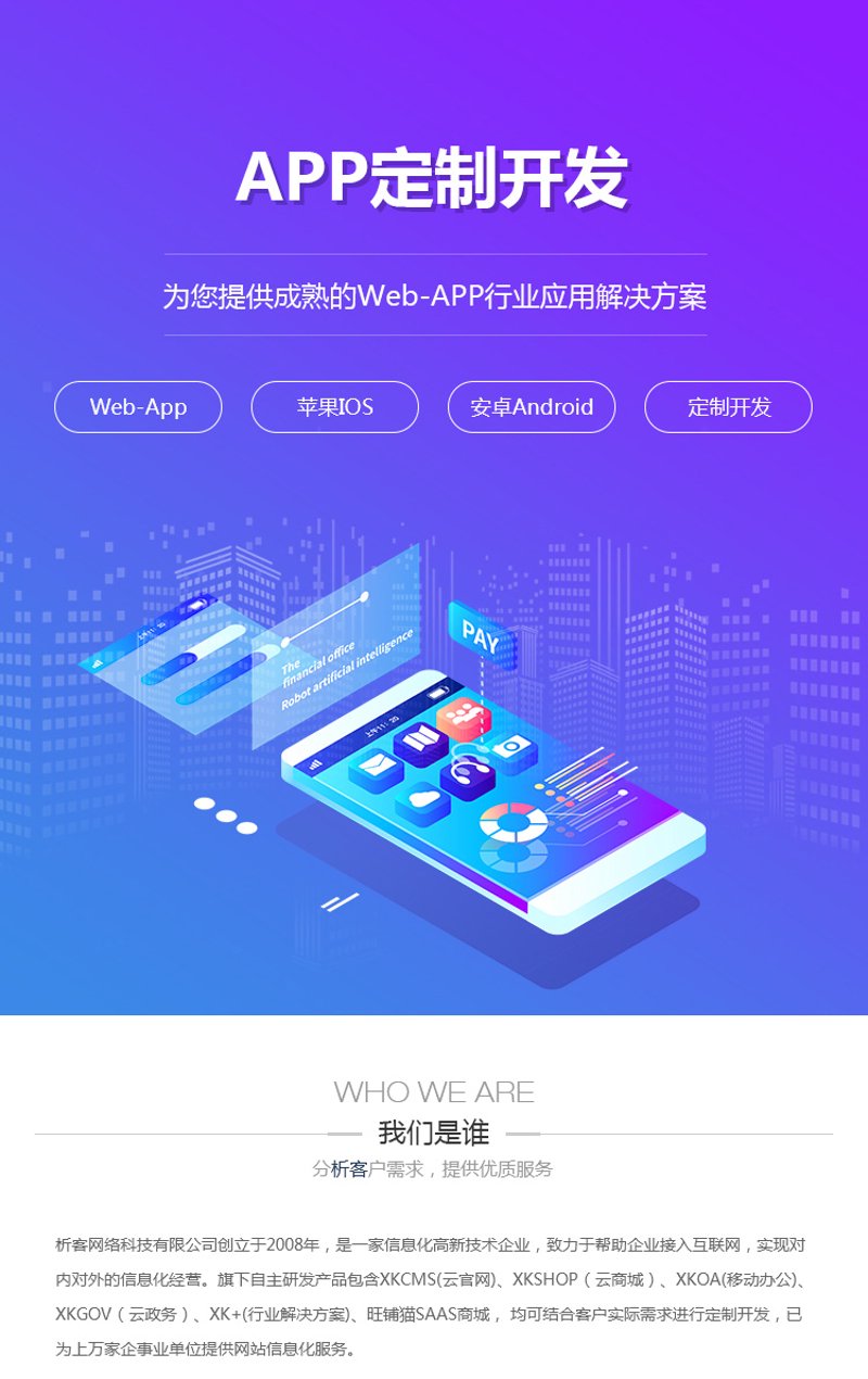 移动应用定制